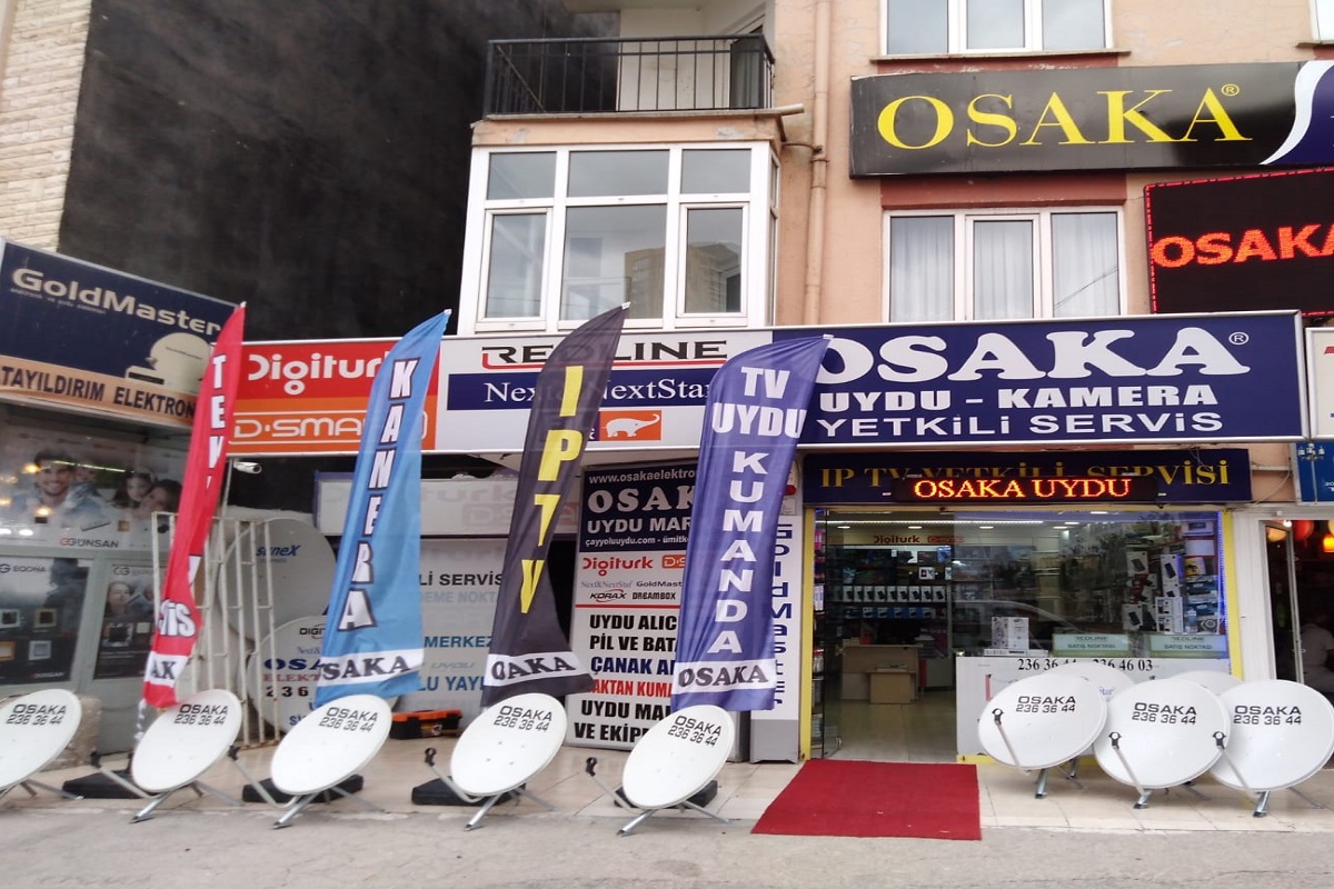 Osaka Elektronik, Elektronik, uydu sistemleri, uydu alıcıları, kurumsal, hakkımızda, vizyon-misyon, hizmetlerimiz, uydu hizmetleri, kamera hizmetleri, teknik servis hizmetleri, Güvenilir, Hızlı, profesyonel destek, ürünlerimiz, uydu alıcıları, çanak, kamera, lnb, hdmi, adaptörler, ip tv, kumanda çeşitleri, tv aparatları, pil batarya çeşitleri, blog, iletişim, uydu alıcıları blog, redline, korax, next&next star, ıptv, iptv, iletişim ankara, ümitköt,çayyolu 